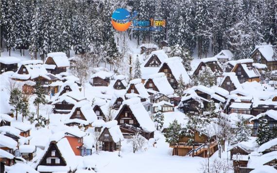 Tour Nhật Bản Đón Năm Mới Ở Làng Cổ Shirakawago 6N5Đ